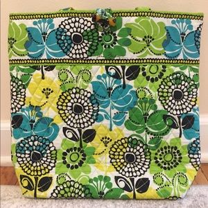 Vera Bradley Tote- Retired Pattern "Limes Up!"